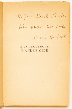A la recherche d’André Gide