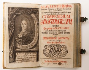 Compendium Anatomicum, Welches die ganze Anatomie aufs allerkürzeste in sich begreifft. Aus dem Lateinischen in das Teutsche übersetzet von Maximilian Lentner