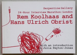 Serpentine Gallery 24-Hour Interview Marathon: London