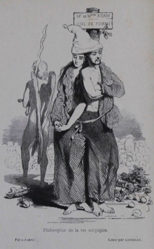 Paris marié. Philosophie de la vie conjugale. Commentée par Gavarni