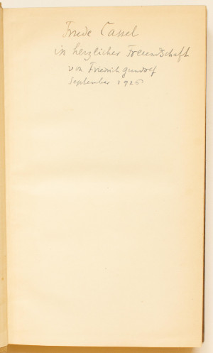 De l’amour. Hrsg. von Arthur Schurig