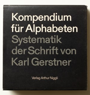 Kompendium für Alphabeten. Eine Systematik der Schrift