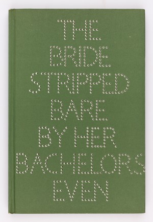 The Bride Stripped Bare By Her Bachelors, Even. A typographic version by Richard Hamilton of Marcel Duchamp’s Green Box translated by George Heard Hamilton