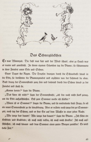 Zeichnungen zu Kinderliedern, Tierfabeln und Märchen