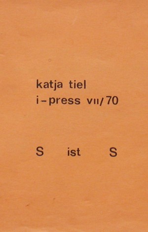 i-press VII/70 „S ist S“