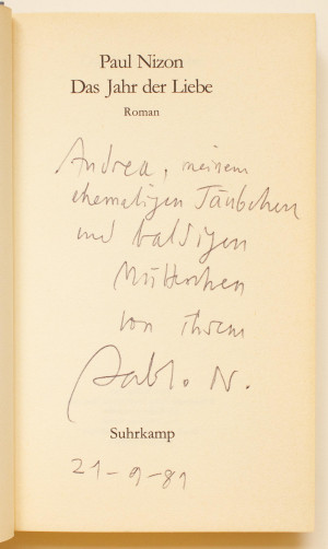 Das Jahr der Liebe. Roman