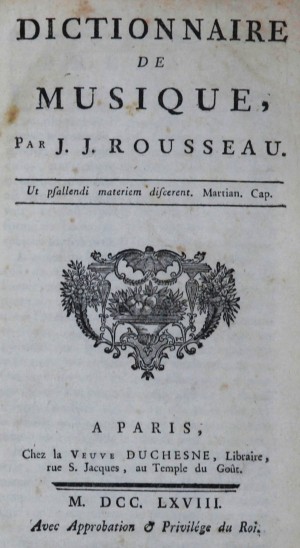 Dictionnaire de musique