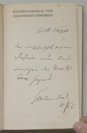 Vom unsichtbaren Königreich. Versuche (1896–1909)